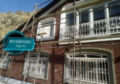 دورقاب سیمانی - تصاویر نمونه کارهای دور پنجره ساختمان با قیمت